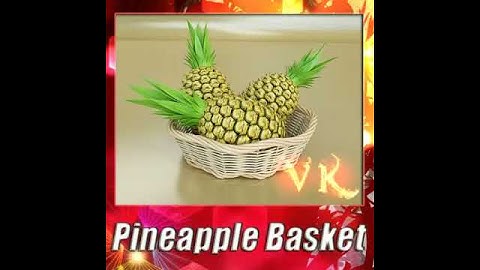 3D Model of 3D Model Pineapples In Wicker Basket 10 Review