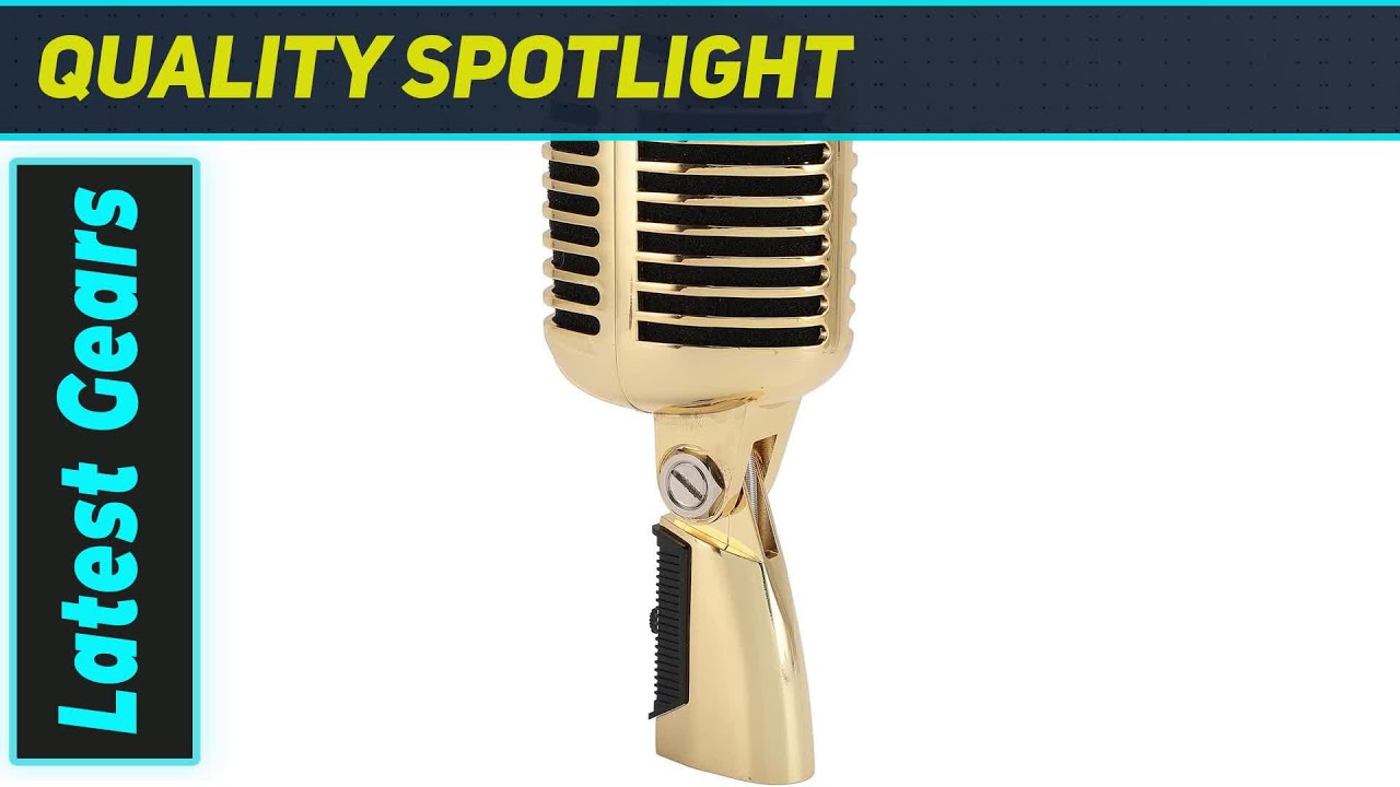 Retro Dynamic Vocal Microphone: The Best Classic Mic for Your Stage!