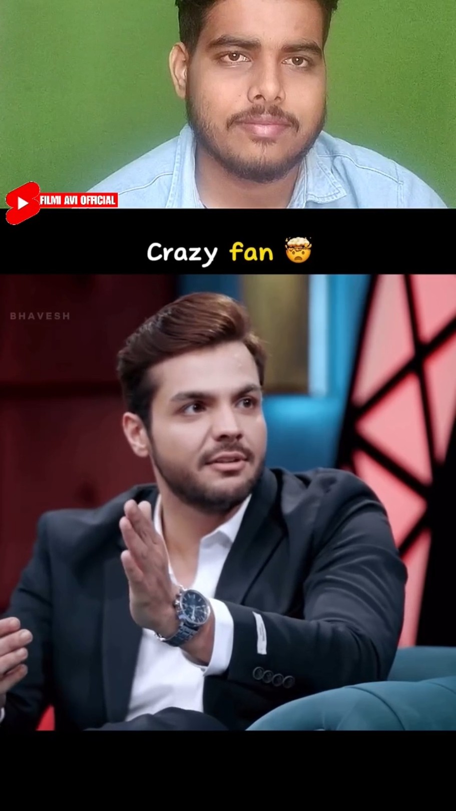 Ashish chanchlani Crazy Fan Meetup Funny Comedy Video | Reaction Video | #shorts #remix