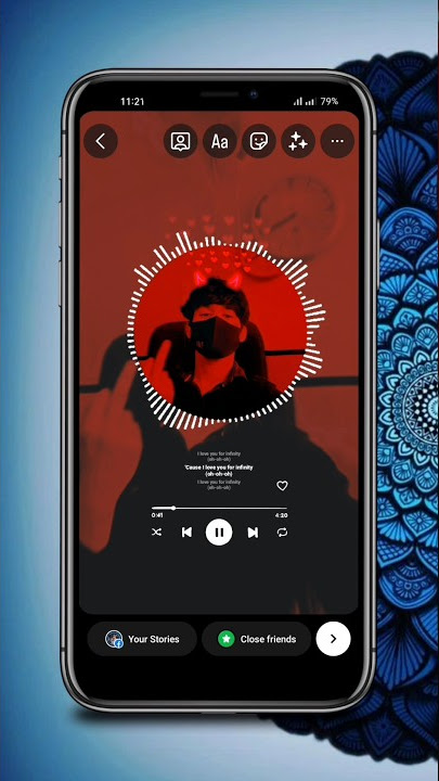 Music wave story idea 💡😁 #shorts #youtubeshorts #viral #instagram #instagramstory