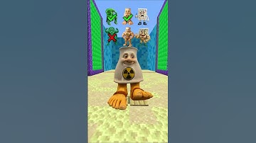 Italian Brainrot VS Clossing Door Challenge 😲 Part 4 #shorts #minecraft #brainrot #usa