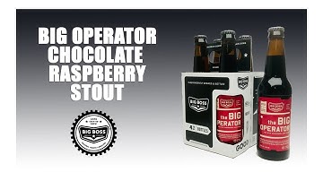 BIG OPERATOR bottles coming off the bottling line