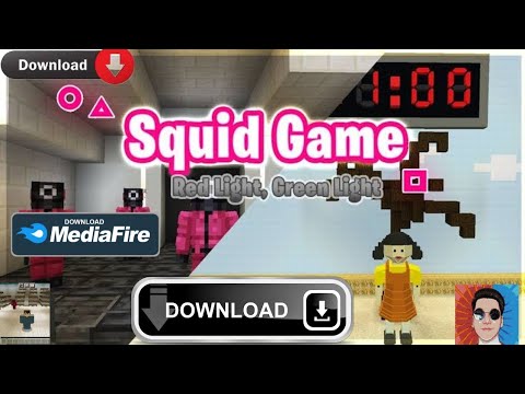 How to download Minecraft Squid game mod | How to install Minecraft Squid game mod #squidgame