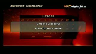 James Bond 007 Night Fire Secret Unlocks for Multiplayer