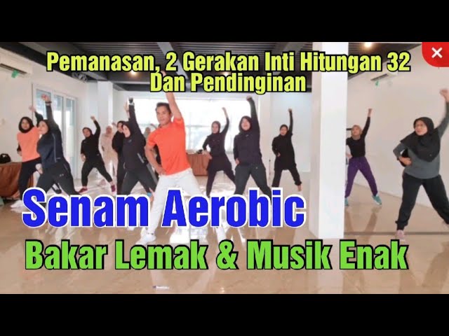 Senam AEROBIK Terbaru Gerakan Simple Bakar Lemak class=