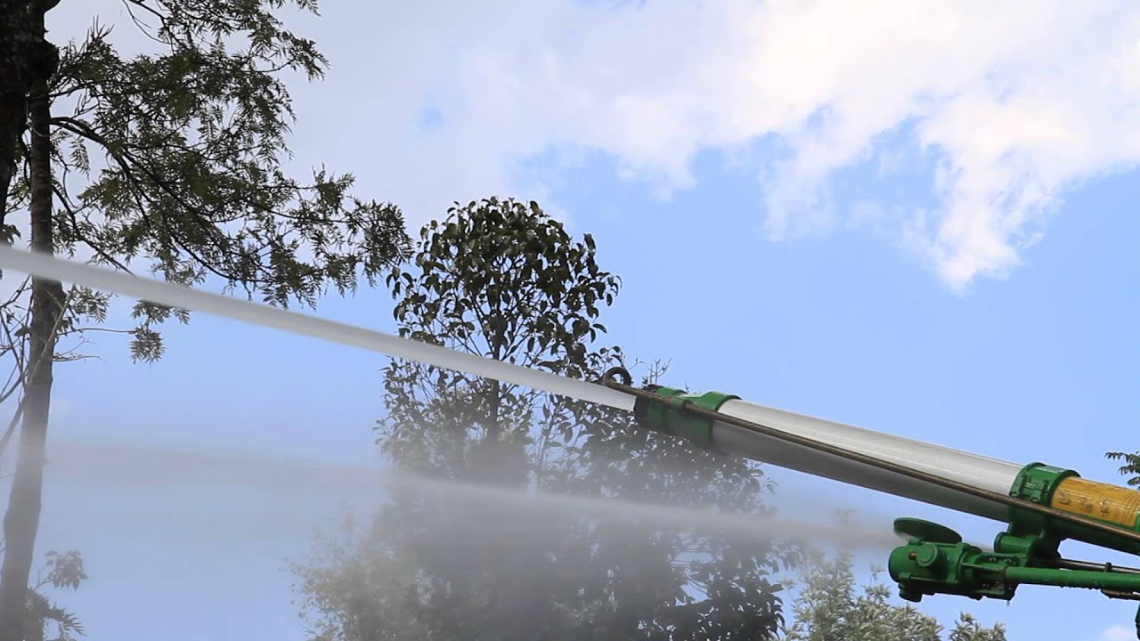 Gemini Rain Gun at Dr.Anand Pereira's Ecofriendly Shade Coffee