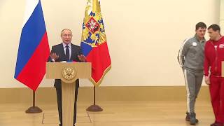 Download lagu Встреча олимпийцев России с президентом РФ Владимиром Путиным HD Встреча олимпийцев России с президентом РФ Владимиром Путиным HD