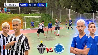 ATLÉTICO-MG x CRUISE WHO IS THE BEST?! 5 x 5 SOCCER CHALLENGES GAME ‹ Rikinho ›