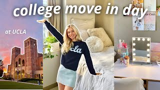 COLLEGE MOVE-IN VLOG at UCLA   dorm tour