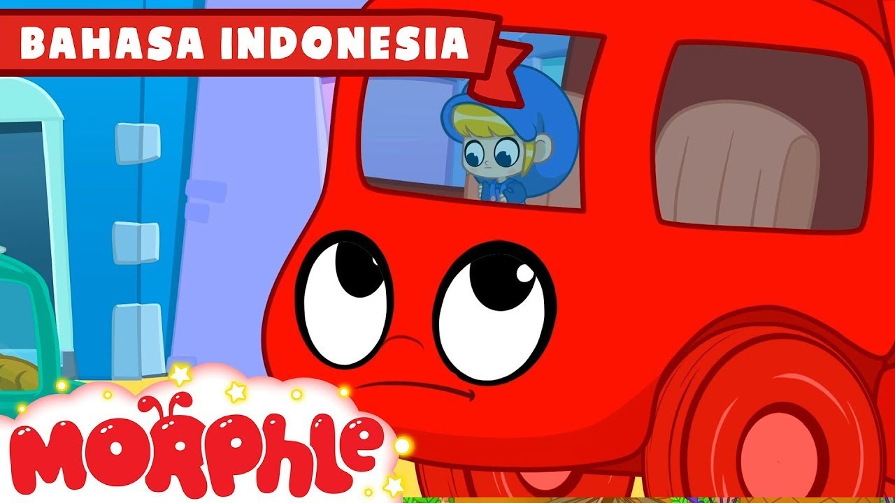 ⁣Truk Merah Besarku | Morphle dalam bahasa Indonesia | Video untuk Anak-Anak