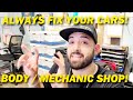 IMPORTANT TIPS ON DIAGNOSING REPAIR AND CHOOSING THE RIGHT BODY OR MECHANIC SHOP TO FIX YOUR CARS!