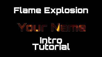 Flame Explosion Intro Tutorial | Kinemaster | Mobile phone