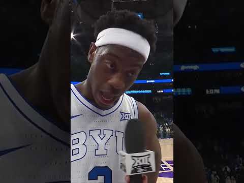 AJ Dybantsa on BYU’s exhibition win vs. UNC 🏀