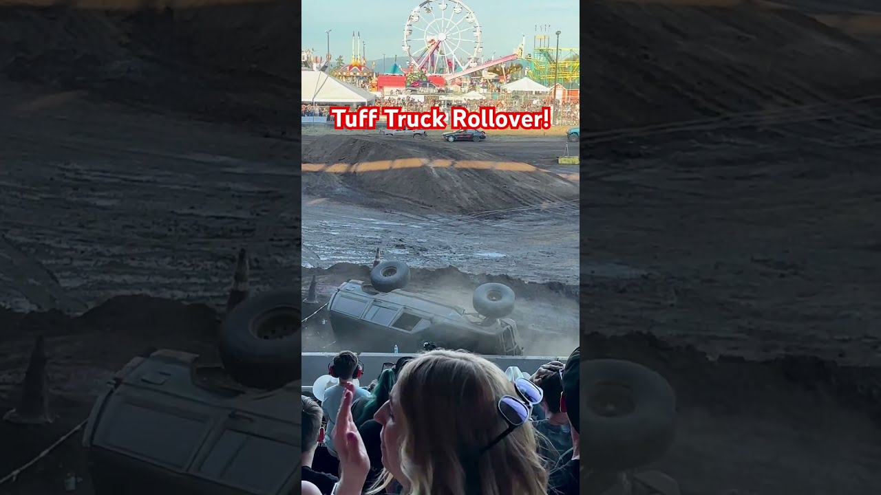A Tuff Truck Took Turn Too Wide Driver Was Just Fine 