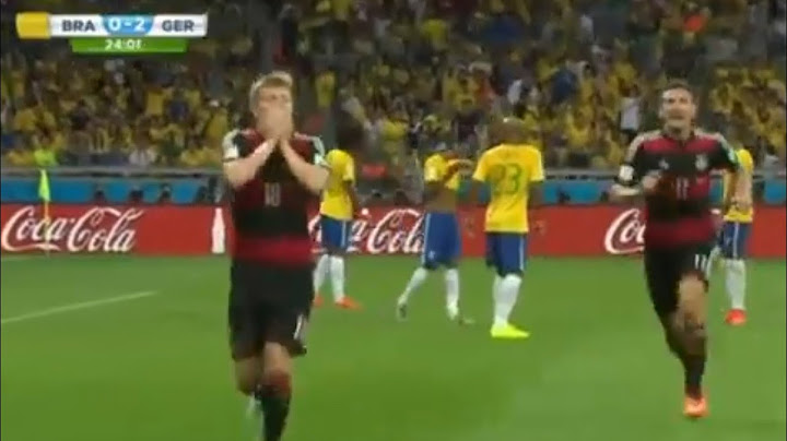 7:1 Brasilien vs. Deutschland 2014 WM