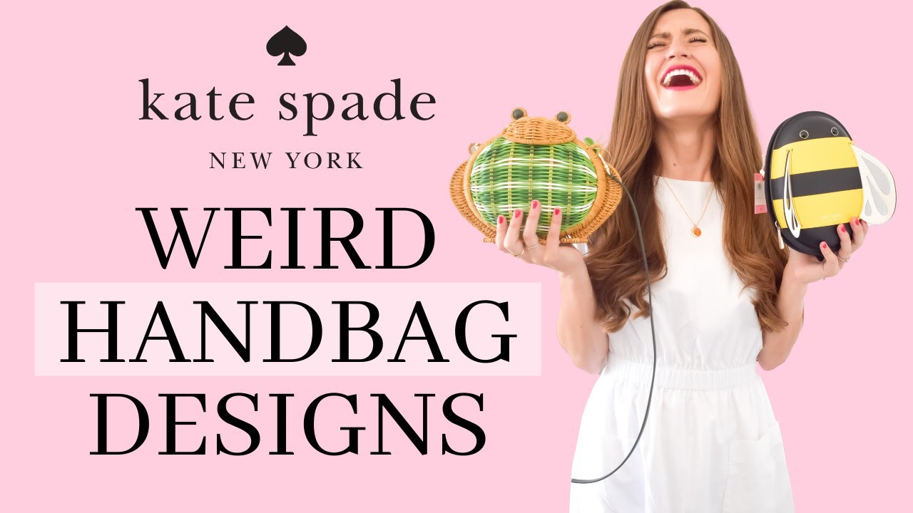 KATE SPADE HAUL | Weird Handbag Designs | What fits in these Kate Spade  purses? | ALONG CAME ABBY - YouTube