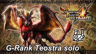 Mh4U G-Rank Teostra Solo Hunting Horn - 85450