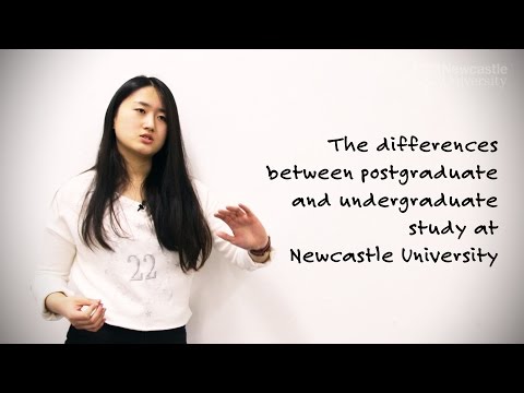 The Differences Between Postgraduate and Undergraduate Study at Newcastle University