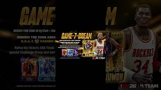 INCREÍBLE LOCKER CODE: HAKEEM GRATIS! en #NBA2K26MyTEAM #TheDream #MyTEAM