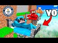 Hice el RÉCORD MUNDIAL de Domir en la CAMA Más PELIGROSA de Minecraft...