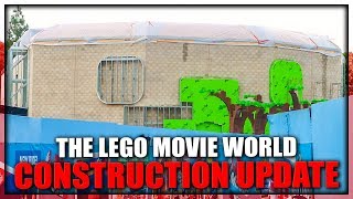 The Lego Movie World Construction Update at Legoland California 12.10.19