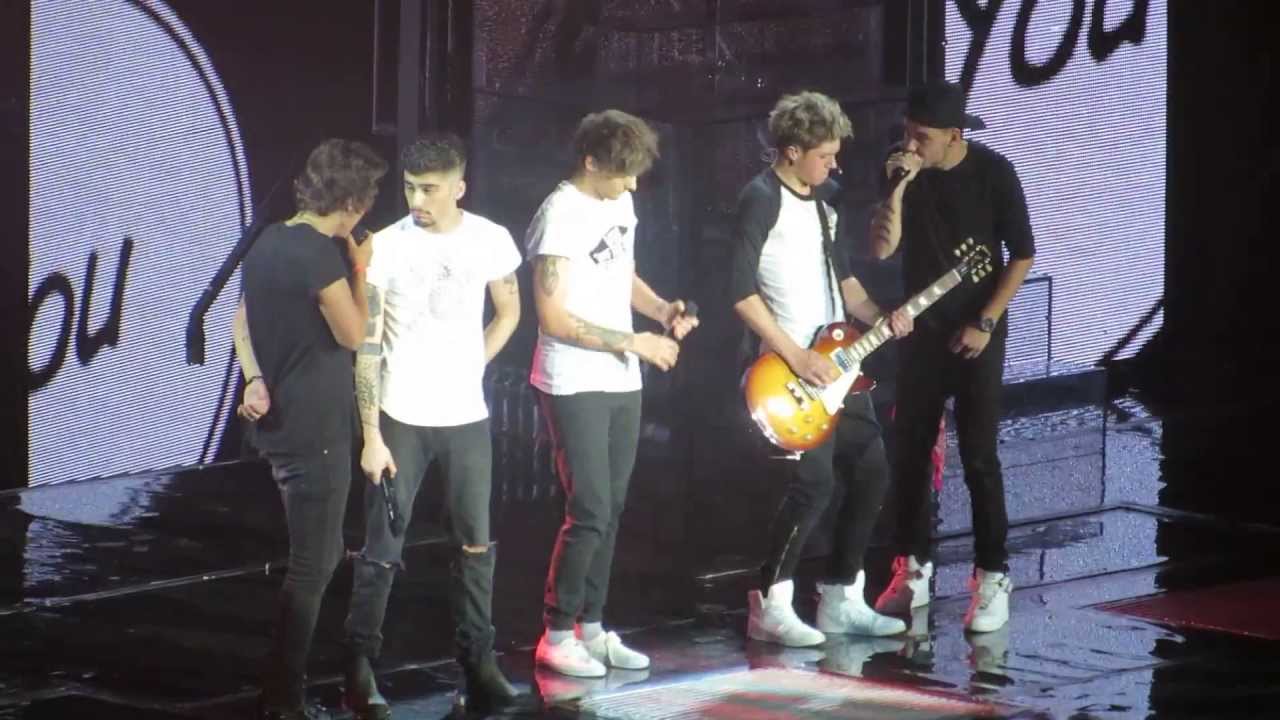 Teenage Dirtbag One Direction 24th September Adelaide Entertainment Centre