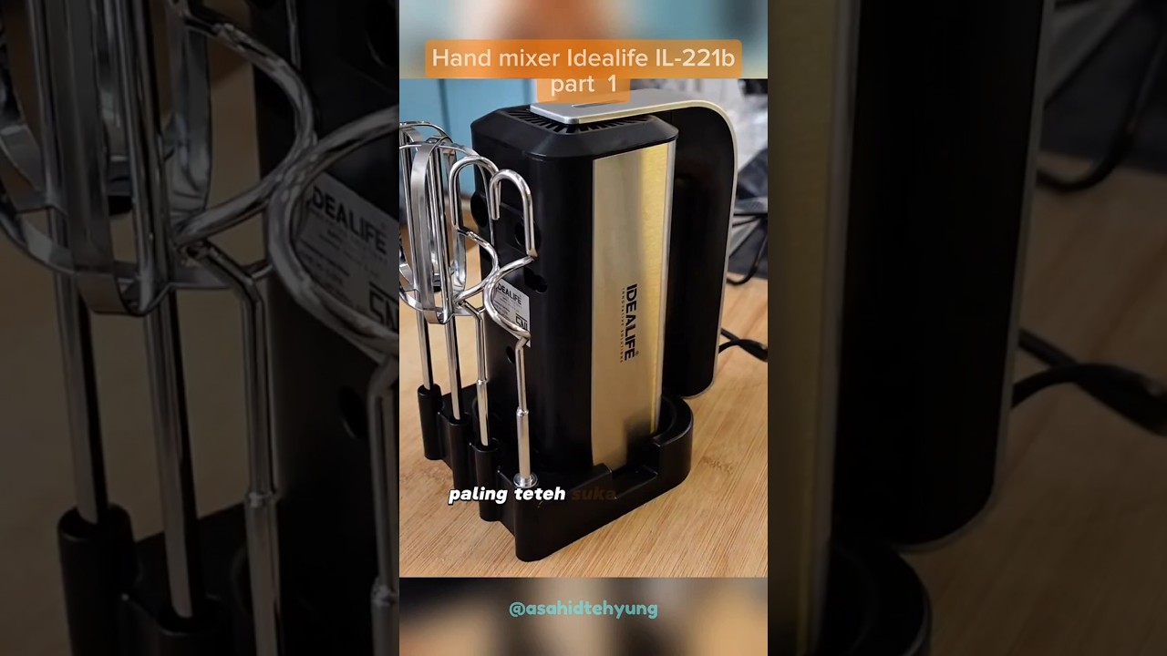 Unboxing Hand Mixer Idealife IL-221B