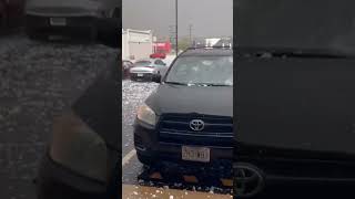 XXL-Hagel kracht vom Himmel
