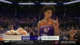 Brittney Griner Skills Challenge Round 1 | WNBA All-Star Weekend | Phoenix Mercury