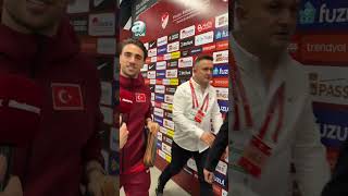 Uğurcan Çakır Ve Yunus Akgün Stattan Birlikte Ayrıldı (Türkiye 1 - 0 Romanya)