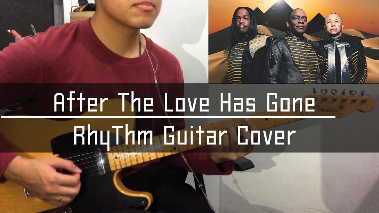 After the love has gone - Rhythm Guitar Cover (Earth, Wind and Fire Live)