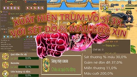 HTTH-SHOPLT2: Xuất Hiện Trùm Võ Sĩ 3x Với Sét Đồ % Máu . Đấm Cực Thốn Cân Tất Cả Map...