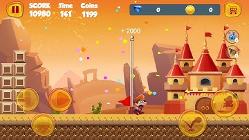 Super Bino Go 2 - New 2021 Adventure Game  Android ios  Level 63 Мультики   07 & 70 mario