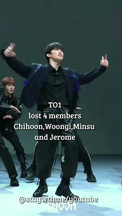 K-pop Groups that lost multiple members in 2022 #ghost9 #to1