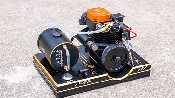 4 Stroke RC Engine Kit Test - Toyan Engine FS-S100