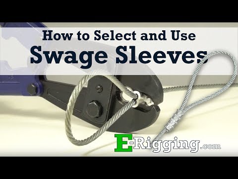 How to Select and Use Swage Sleeves - Installation Guide