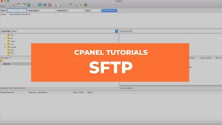 cpanel tutorials - sftp