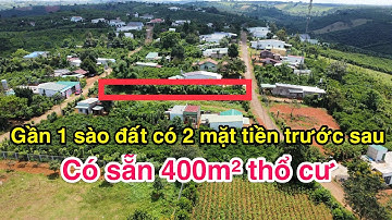 Đã bán | Gần 1 sào có 2 mặt tiền trước sau, có sẵn 400m² thổ cư - #bdsbaoloc