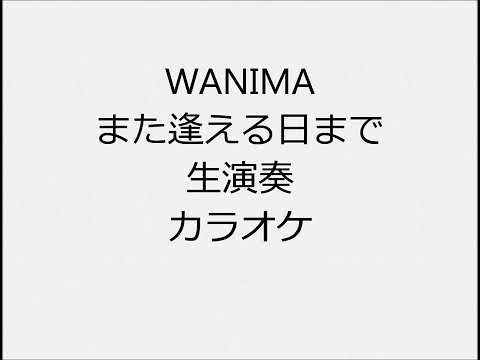WANIMA また逢える日まで 生演奏 カラオケ Instrumental cover