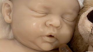 Biracial Branka Silicone Dolls - Step 1b: Prep Baby for Painting 👶 Realistic Reborn Baby Dolls!