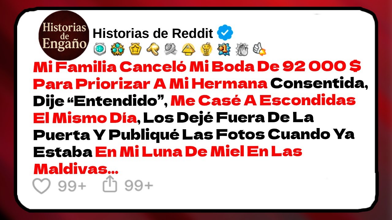 Mi Familia Canceló Mi Boda De 92 000 $ Para Priorizar A Mi Hermana Consentida | Historias de Reddit