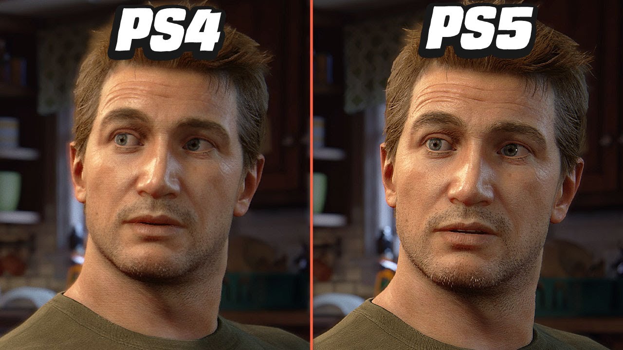 Comparativa gráfica de Uncharted 4 en PS4 y PS5