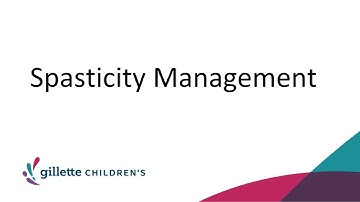 Spasticity Management: Andrea Paulson, MD