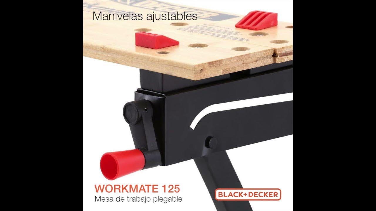 WM125 Workmate 125 Black and decker Español YouTube