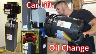 Car Lift Oil Change - BendPak GrandPrix GP-7 Oil Change - Lift Maintenance (Super Garage Video #5) by Enigma Engineering 16,730 views 3 years ago 10 minutes, 6 seconds