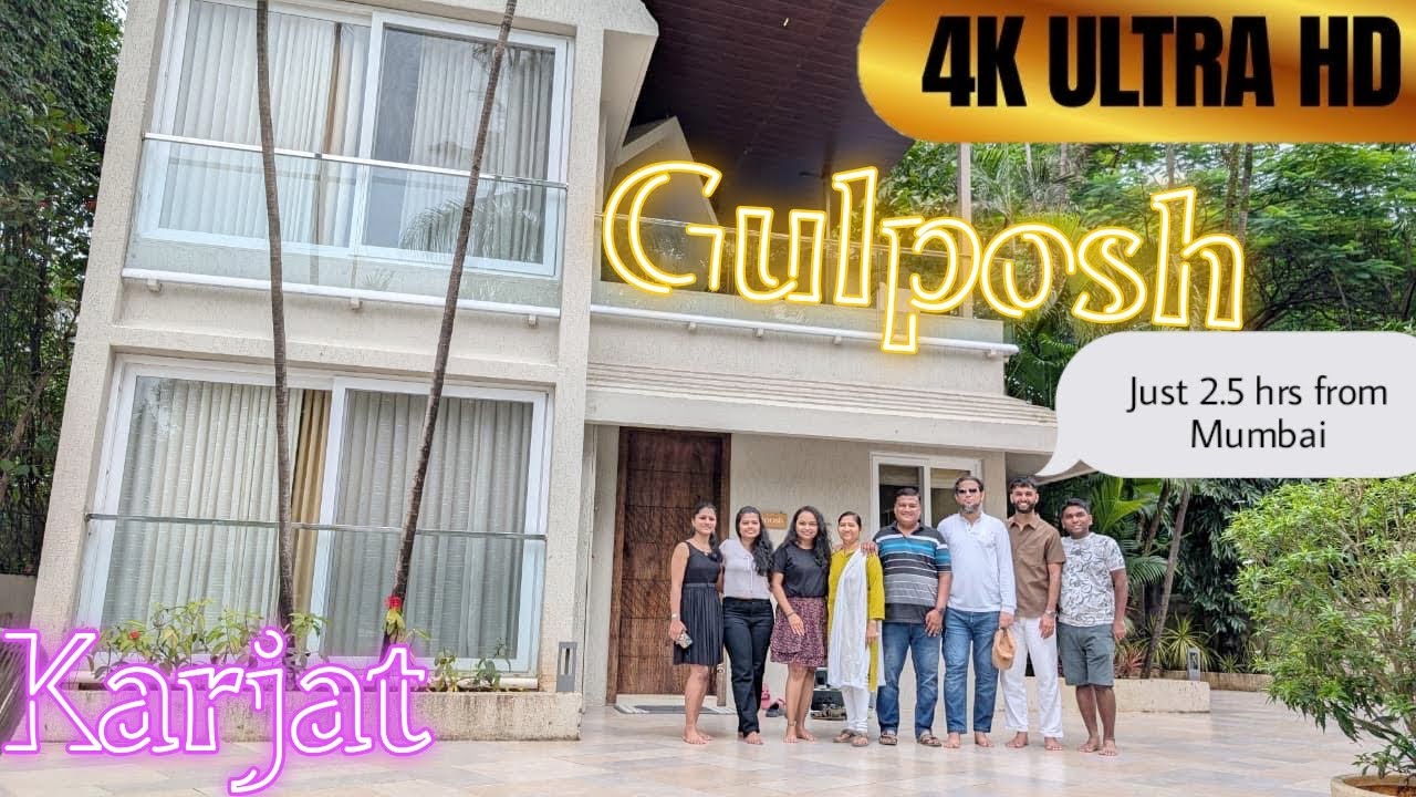 Best Villa in Karjat - Gulposh Villa (2.5 Hrs Drive from Mumbai, Maharashtra) #iphone13 #djimini2
