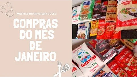 COMPRAS DO MS DE JANEIRO - FRANCIS DUTRA