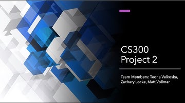 CS300 Project 2