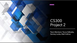 CS300 Project 2