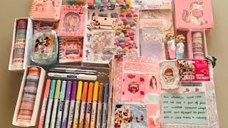 Pink & Blue Ticket Journal 🎟️🩵💗 | Cute Memory Keeping Spread  screenshot 5